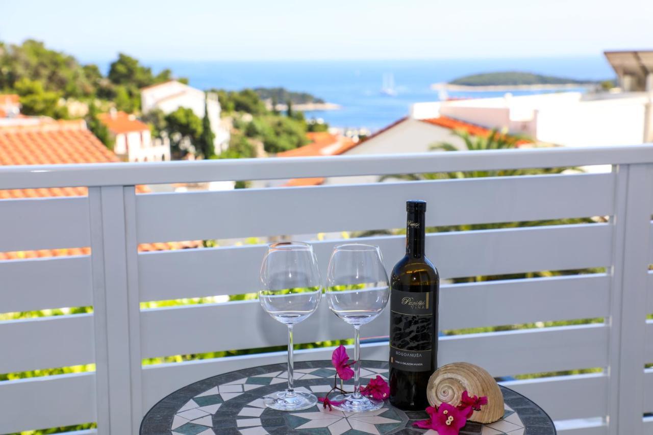 Stella Maris, Hvar - Rooms With A Balcony And A Stunning Sea View Hvar Town Extérieur photo